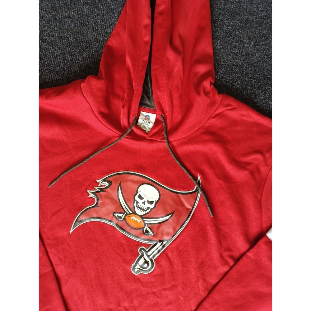 NFL Team Apparel Mens 2XL Long Sleeve Tampa Bay Buccaneers Pullover Sweater...